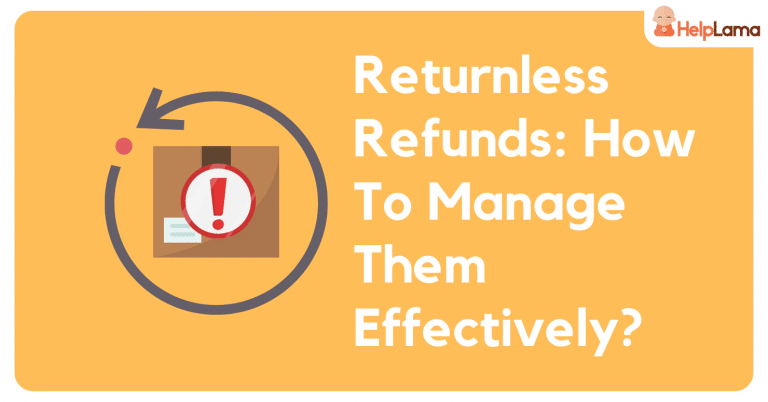 Returnless refund