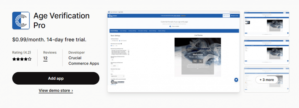 Best 10 Shopify Age Verification Apps in 2025