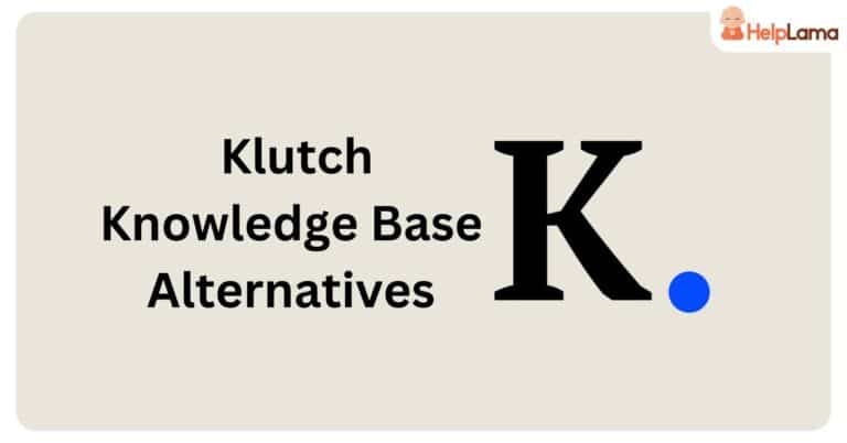 Klutch knowledge base alternatives