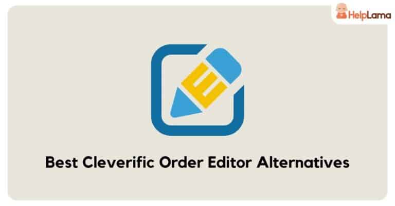 cleverific order editor alternative