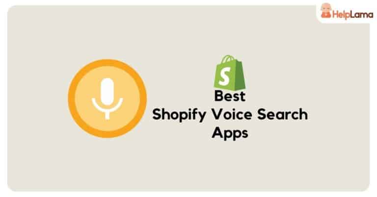 Shopify Voice Search Apps