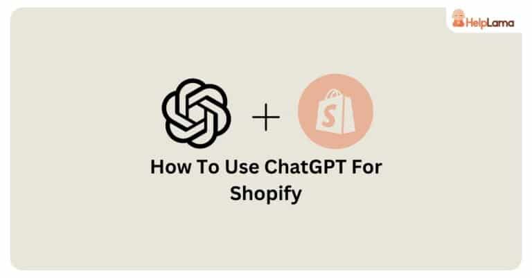 ChatGPT For Shopify