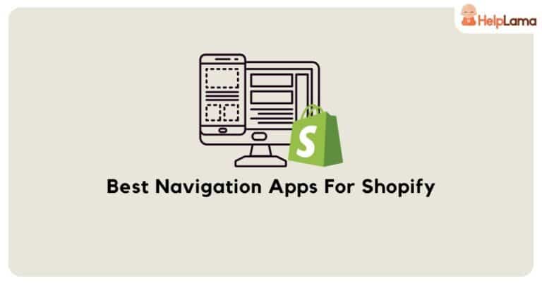 shopify navigation