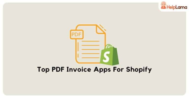 shopify pdf invoice