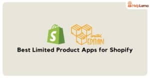 Limted product shopify