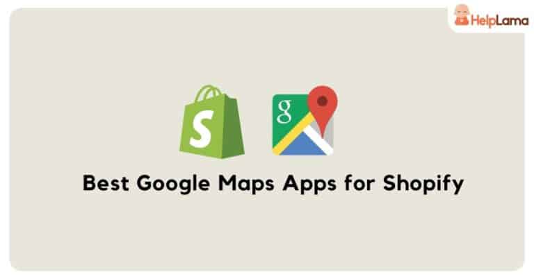 shopify map apps
