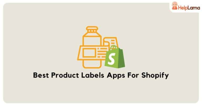 shopify product labels
