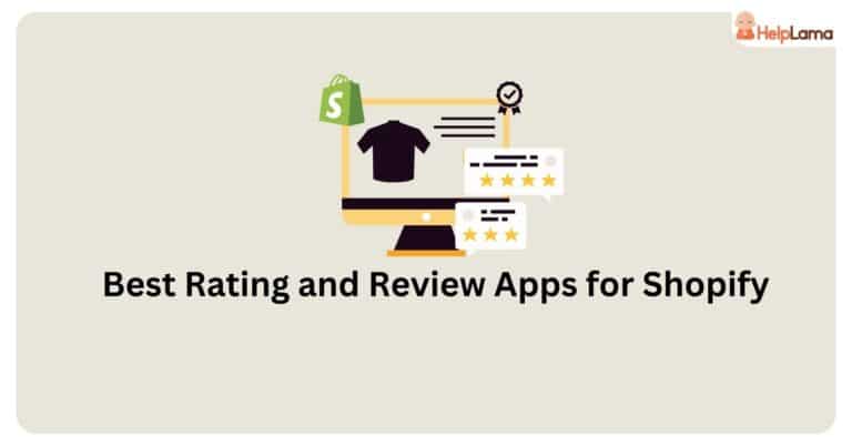 Shopify ratings and reviews