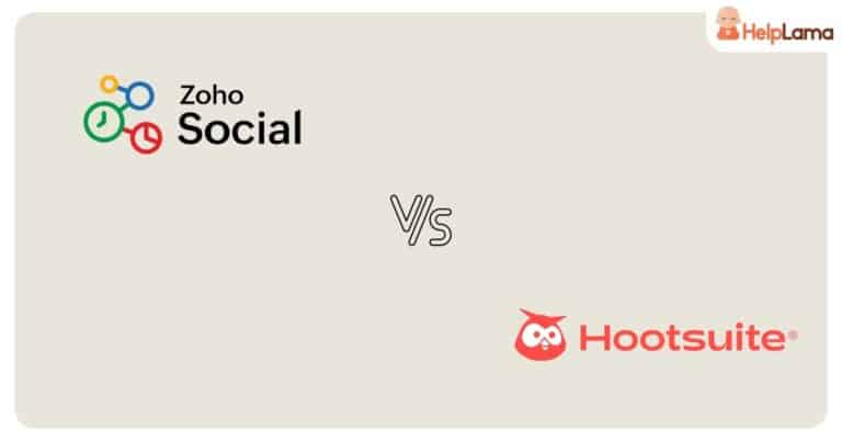 Zoho social vs hootsuite