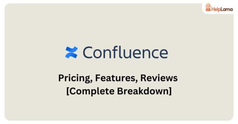 Confluence pricing