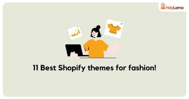 best Shopify themes for fashion!
