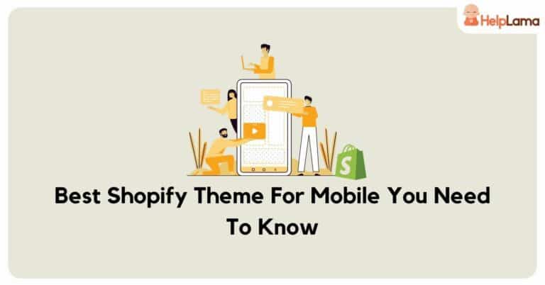 best Shopify theme for mobile