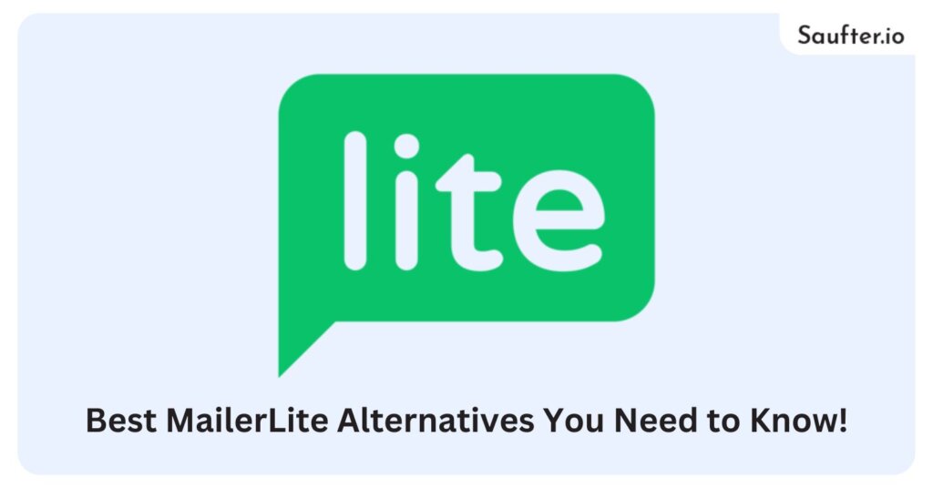 12 Best MailerLite Alternatives You Need to Know!