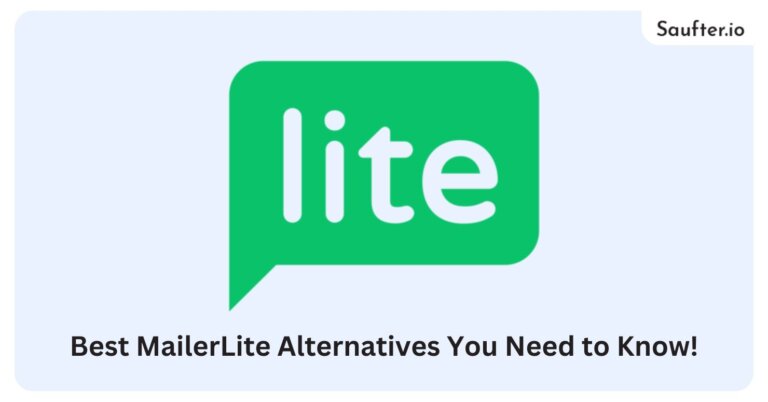12 Best MailerLite Alternatives You Need to Know!