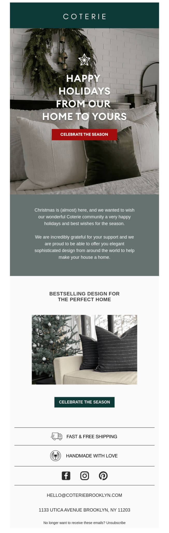 re engagement email examples Coterie