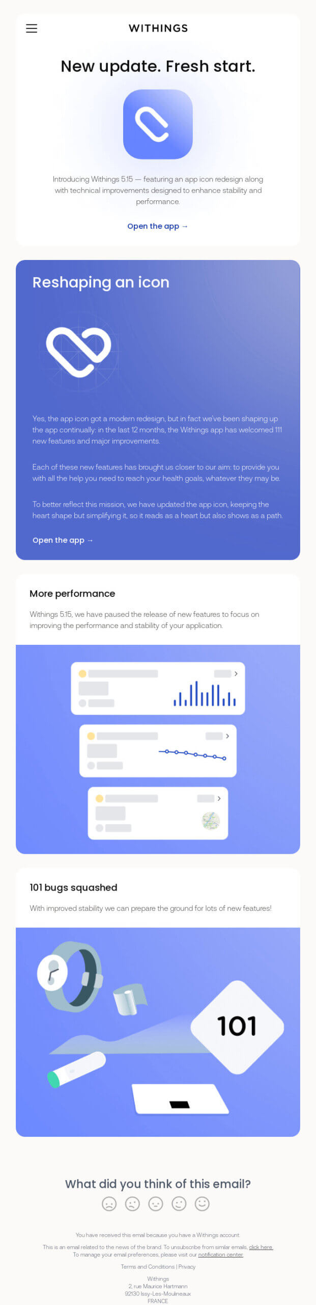 re engagement email examples Juvee Withinings