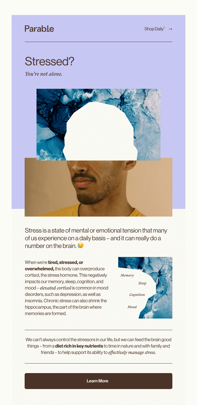 re engagement email examples Juvee parable